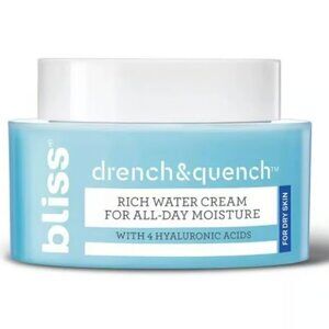 bliss | Drench & Quench Rich Water Cream (All Day Moisture for Dry Skin)